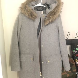 J.Crew Factory Vail Parka in Grey 00